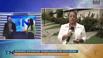 Jovens espancam trabalhador na Grande Vitória