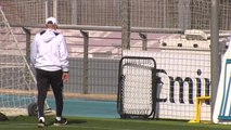 Real Madrid training ahead of UCL first leg against Chelsea