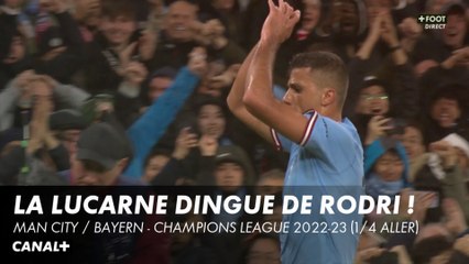 Le but extraordinaire de Rodri ! - Man City / Bayern - Ligue des Champions (1/4 de finale aller)