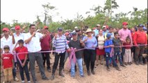 Familias indigenas inauguran caminos productivos en el Caribe Norte