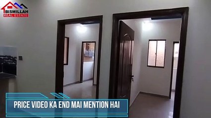 Property For Sale  2 Bed DD Flat Brand New 2nd Floor In Nazimabad 5C Karachi