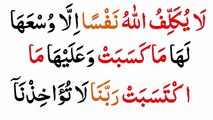 Surah Al Baqarah Last 2 Ayaat Ama narasulu bima unzila  _ Last 2 Verses Of Surah Al Baqarah _ Surah Baqarah ki Aakhri 2 Ayat(360P)
