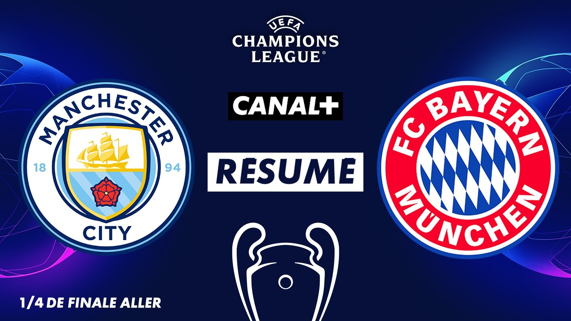 Le résumé de Manchester City / Bayern - Ligue des Champions (quart de  finale aller) - Vidéo Dailymotion