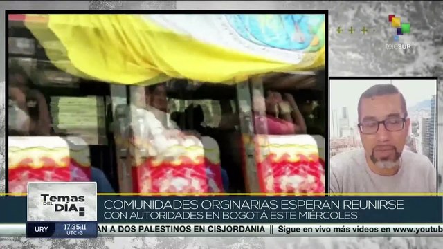 Temas del Día 11-04: Comunidades indígenas en Colombia inician marcha en defensa de sus derechos