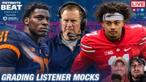Reviewing Listener Patriots Mock Drafts | Patriots Beat