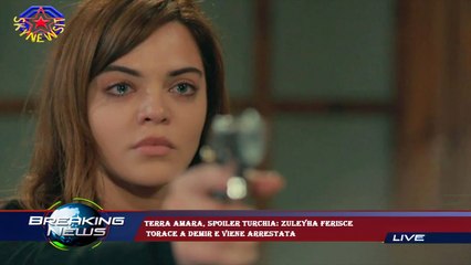 Terra amara, spoiler Turchia: Zuleyha ferisce  torace a Demir e viene arrestata