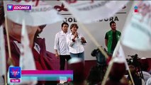 Delfina Gómez va contra los feminicidios en el Estado de México
