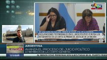 En Argentina prosigue el juicio político contra miembros de la Corte Suprema de Justicia