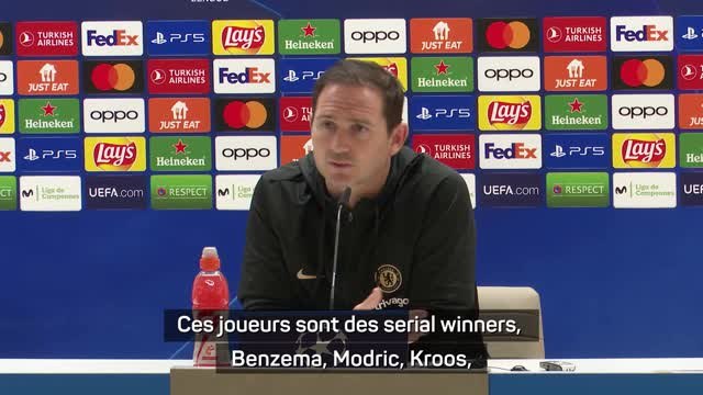 Quarts - Lampard : Un grand respect pour les serial winners Benzema, Modric et Kroos