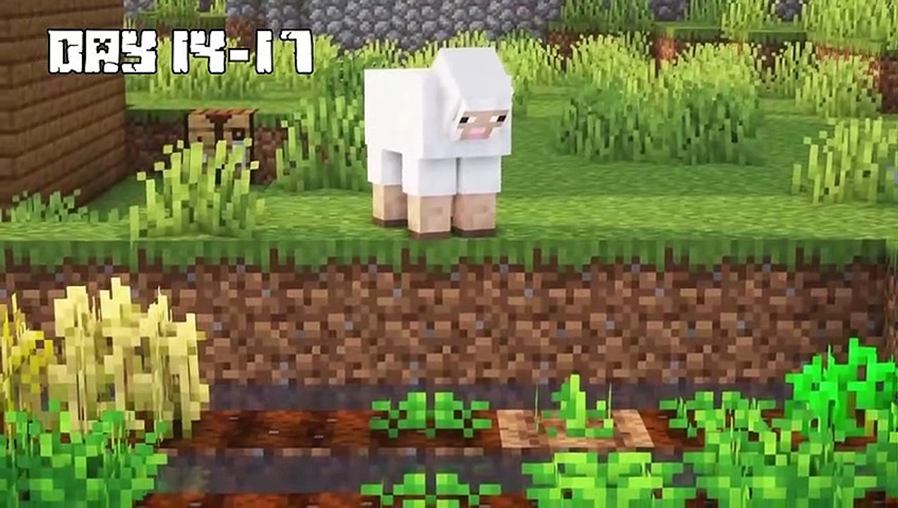I Survived 100 Days as a SHEEP in HARDCORE Minecraft!