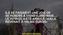 Ils se faisaient une joie de se rendre à Disneyland mais…: le voyage a été annulé, «cela revenait à