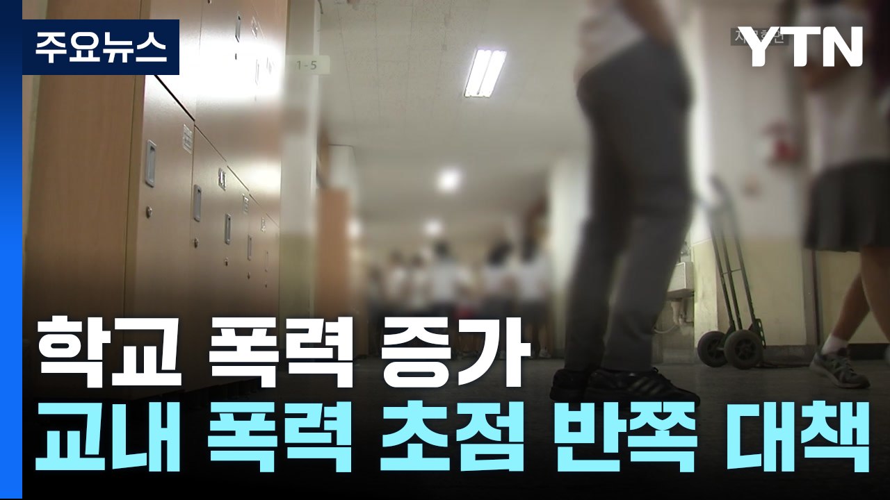 학교폭력 검거 36%가 학교 밖 청소년...학폭 대책 반쪽 우려 / YTN