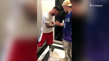 Juan Polcan: "Lionel Messi nos recibió feliz, con humildad y sencillez"