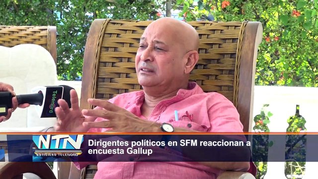 Dirigentes políticos en SFM reaccionan a encuesta Gallup