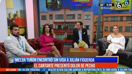"Lo encontró la esposa": Revelan detalles de la muerte de Julián Figueroa