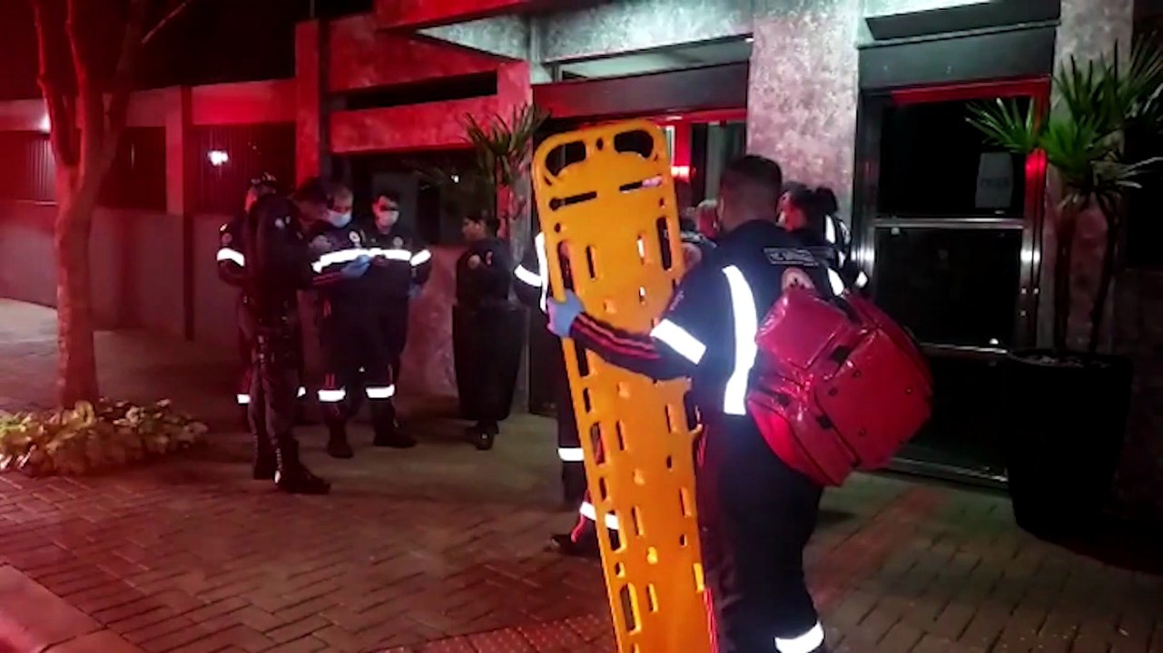 Homem em surto e agressivo mobiliza equipes ao Centro