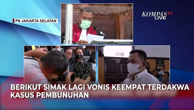 Simak Lagi Vonis Sambo, Putri Candrawathi, Ricky dan Kuat Maruf