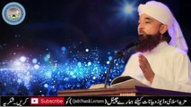 Jab Allah Kisi Se Naraz Hota Hai - Bayan By-Moulana Raza Saqib Mustafai-Qadri Naat And Lectures