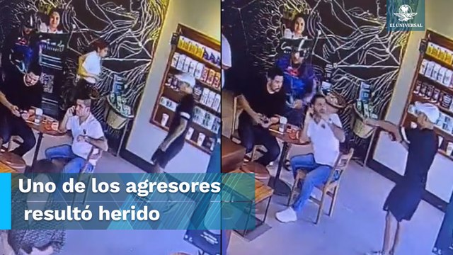 Captan ataque contra empresario en Starbucks de Tulum, Quintana Roo