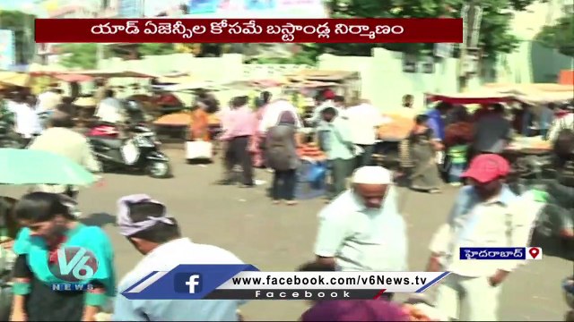 Public Facing Problems With Bus Shelters Shortage In City | Hyderabad | V6 News