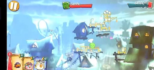 Angry Birds 2 | Level 22 | Boss Level | Hitting Fun | Angry Bird Show 2