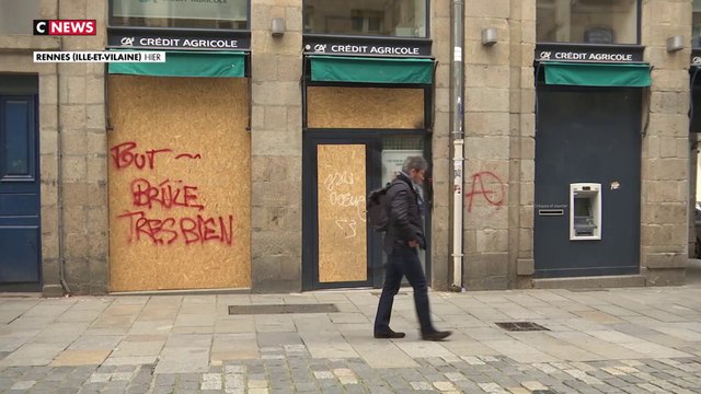 Manifestations : les commerçants rennais inquiets