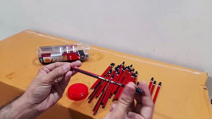 Unboxing and Review of Nataraj 621 Pencil Jar for kids study