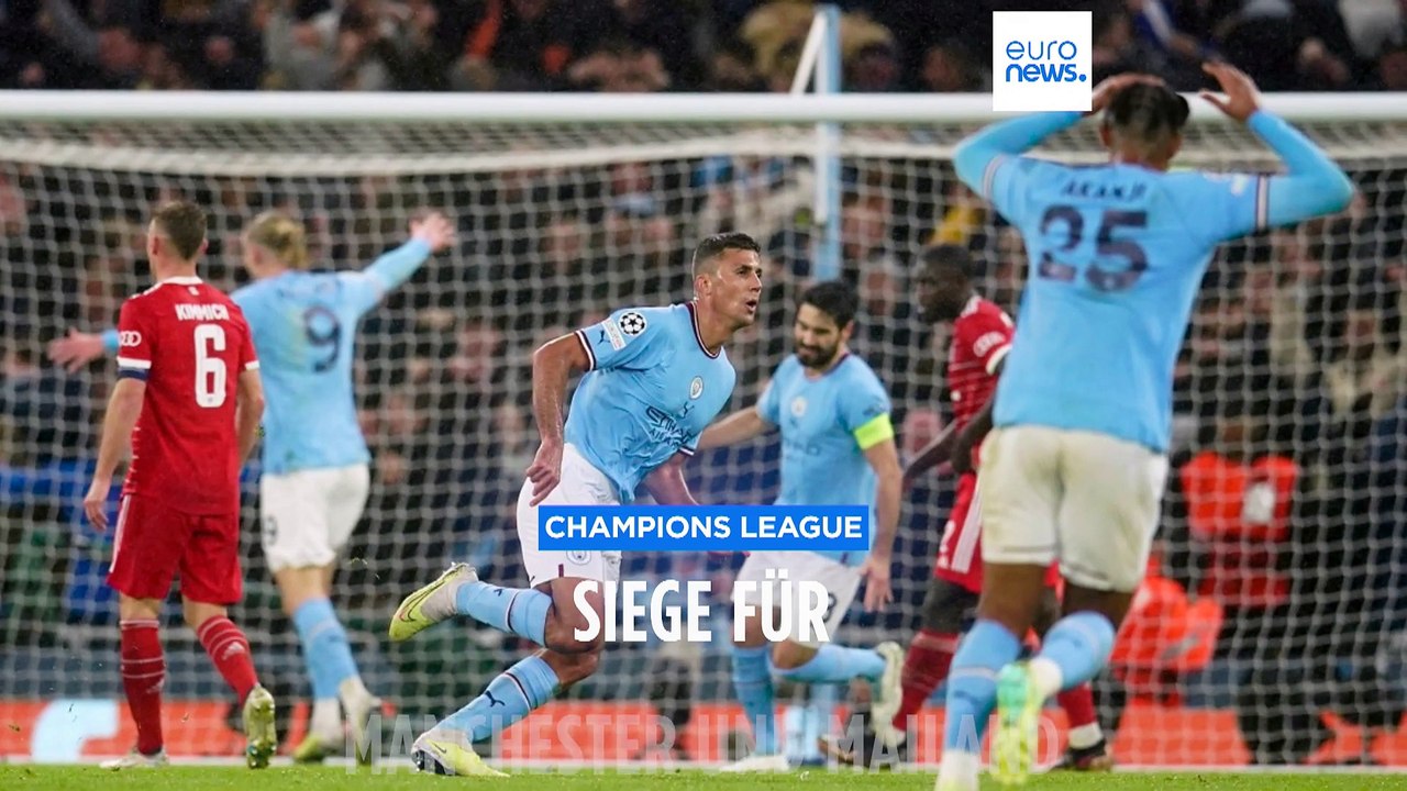 3 : 0 - Manchester lässt Bayern München alt aussehen