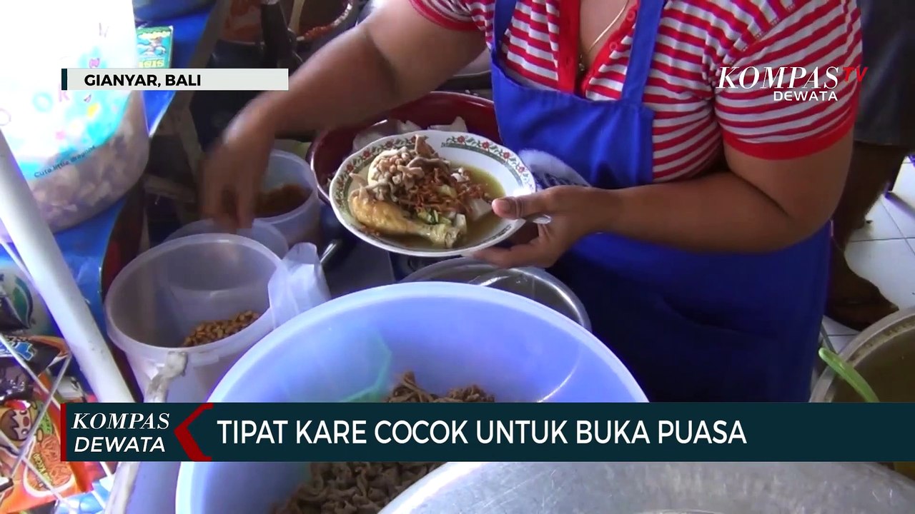 Tipat Kare, Sajian Menu Buka Puasa
