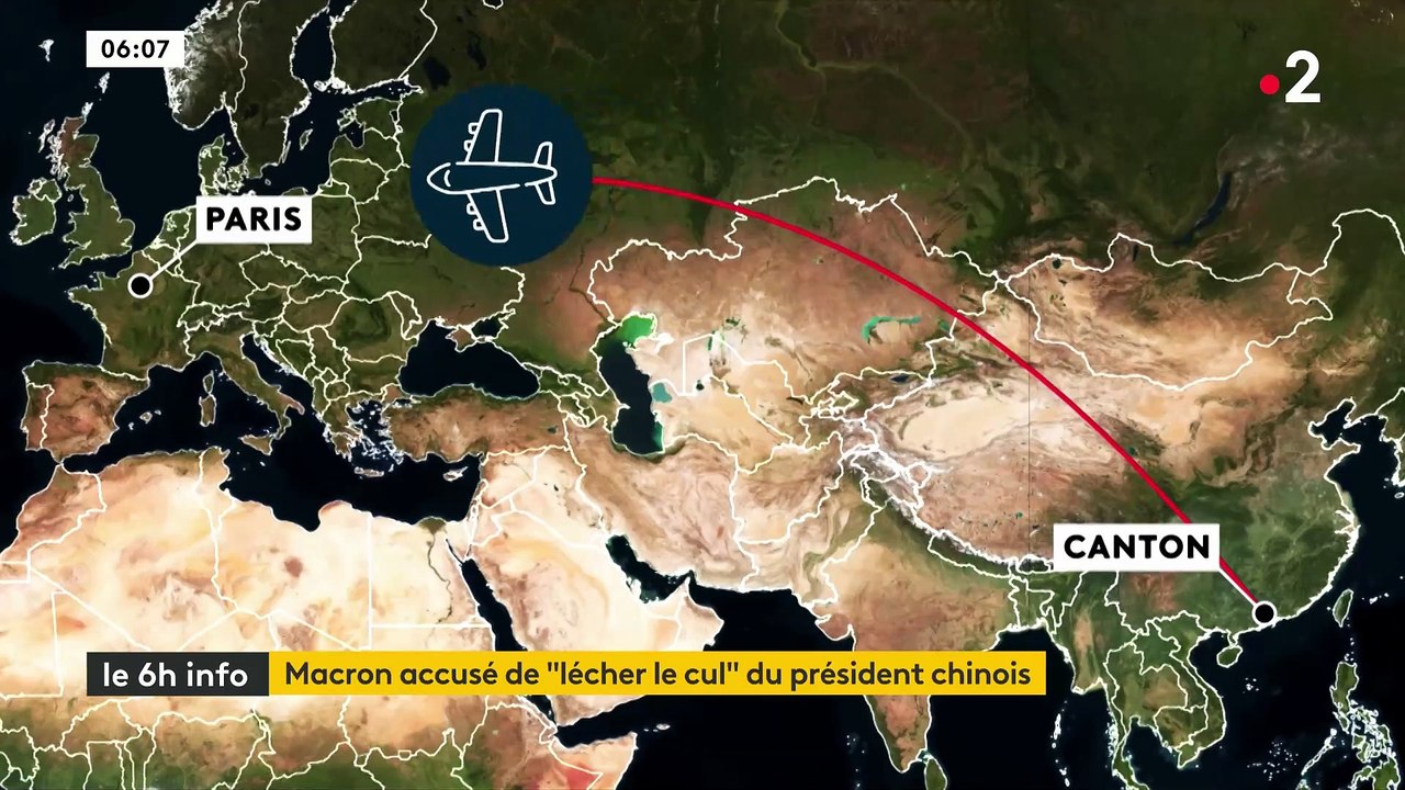 La violente charge cette nuit de Donald Trump qui accuse Emmanuel Macron de... "lécher le cul de la Chine" dans une interview à la télé américaine