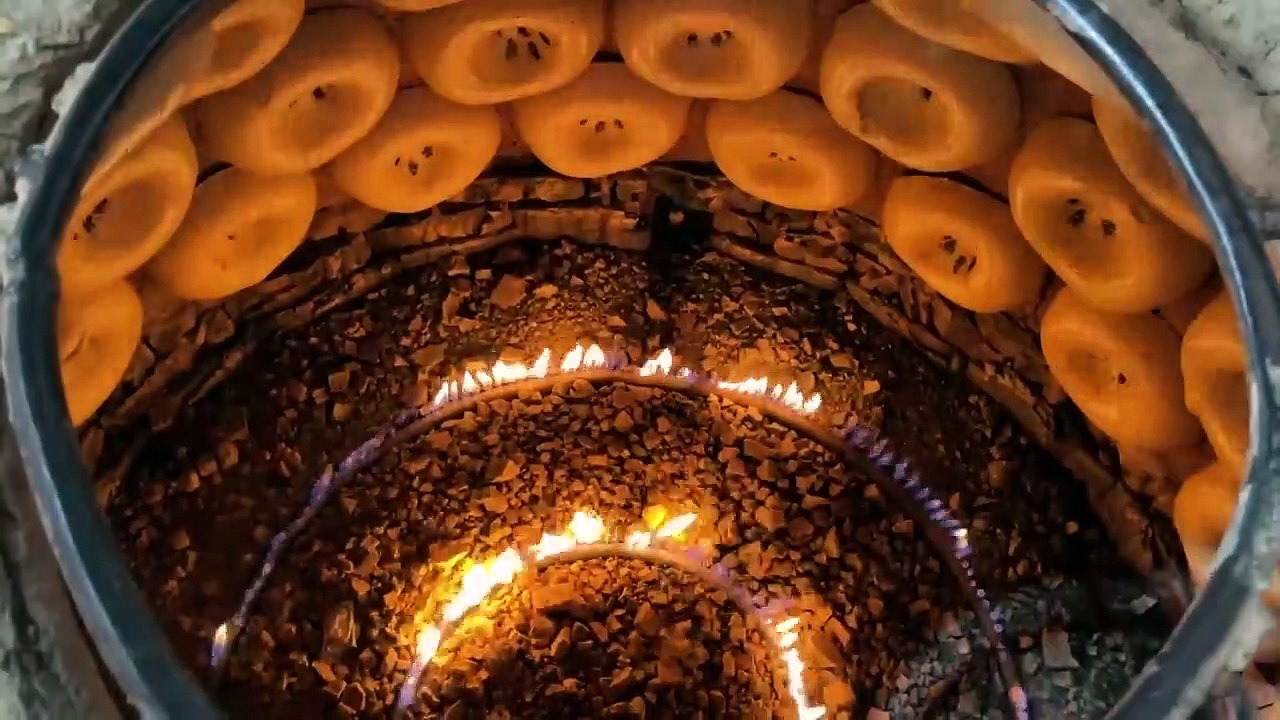 Legendary SAMARKAND breads. 15 000 loaves a day. How to make bread