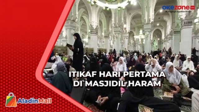 Itikaf Hari Pertama, Masjidil Haram Dipadati Jutaan Jamaah