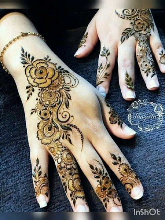 Mehndi beautiful design