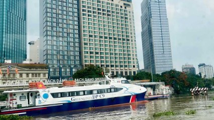 Yêu cầu ngừng hoạt động tàu cao tốc ở bến Bạch Đằng