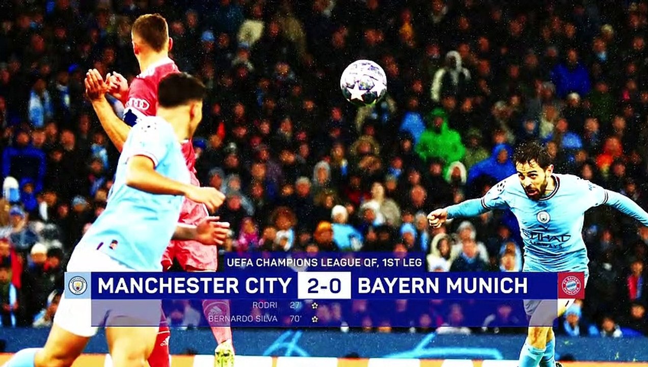 City open up three goal lead on Bayern