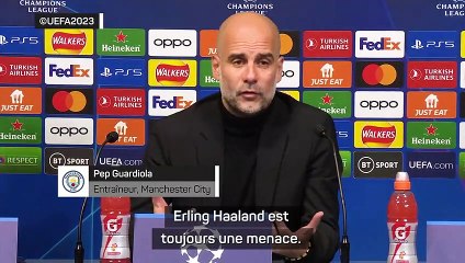 Guardiola : "Haaland n’est pas seulement un grand buteur”