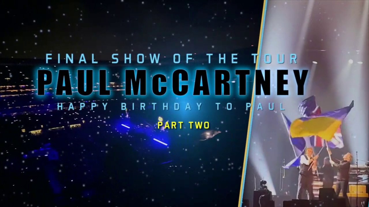 Paul McCartney's 80th birthday. Final Show of the Tour (part 2)