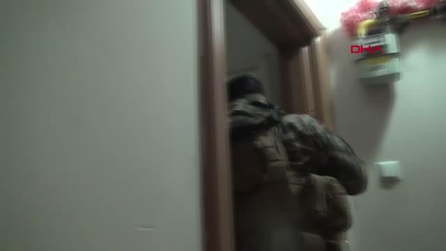 İstanbul'da DEAŞ, El Kaide ve ÖİH terör örgütlerine operasyon