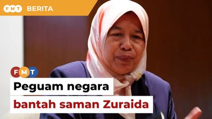 Peguam negara bantah saman Zuraida untuk diisytihar presiden PBM