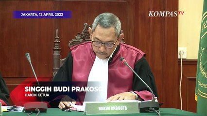 Download Video: Vonis Sidang Banding: Ferdy Sambo Tetap Dihukum Mati