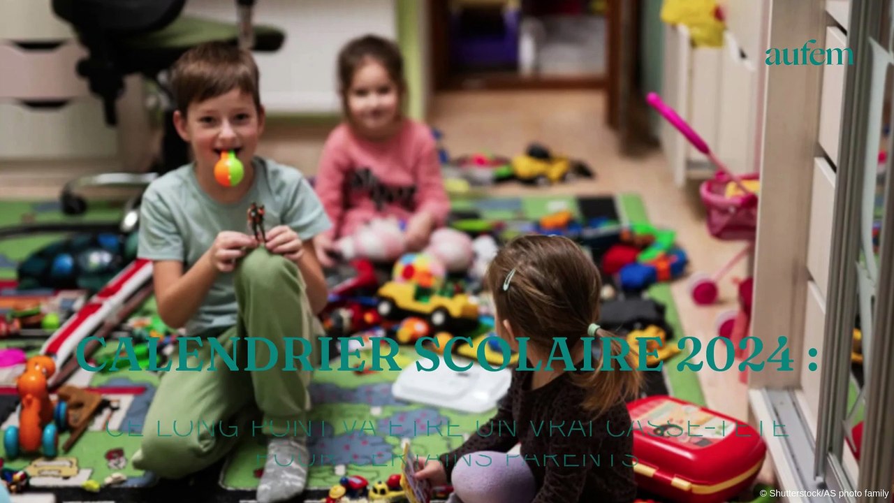 Calendrier scolaire 2024 : ce long pont va être un vrai casse-tête pour certains parents