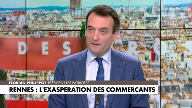 Florian Philippot : «La casse est anecdotique dans les manifestations»