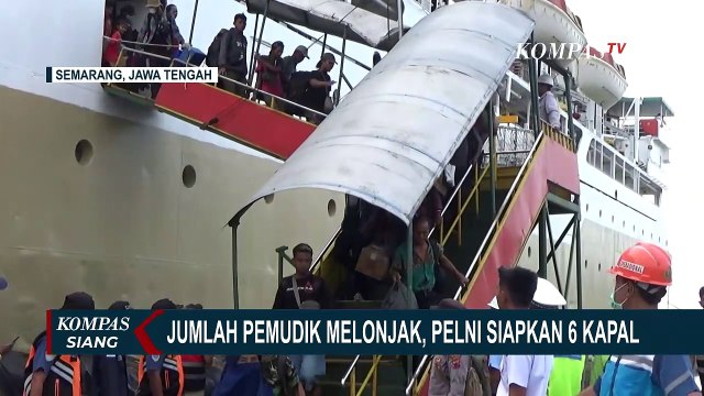 Mudik Lebih Awal, Warga Padati Pelabuhan Tanjung Emas Semarang