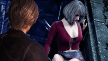 Leon Flirts With Ashley Scene  Resident Evil 4 Remake 2023