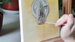 Talented Artist makes oil painting of a Light bulb *incredible artistry*