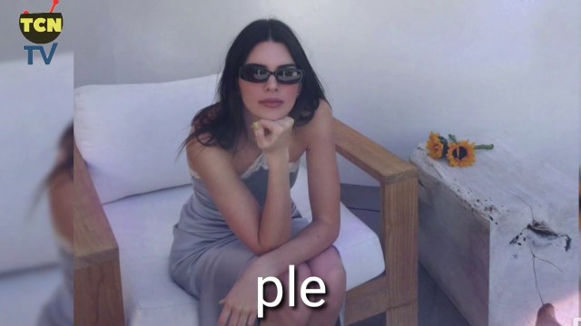 Kendall Jenner in a chic slip dress on Easter