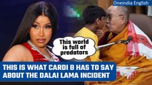 Cardi B takes a dig at The Dalai Lama, says 'children should know about boundaries' | Oneindia News
