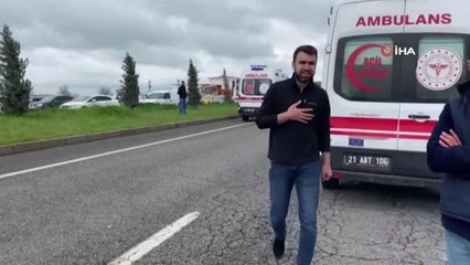 Diyarbakır Elazığ Karayolu'nda kaza: 3 ölü 1 yaralı