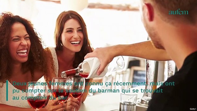 Un barman sauve deux femmes harcelées grâce à un ticket de caisse