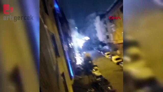 Sultangazi'de elektrik hattındaki patlamalar korkuttu